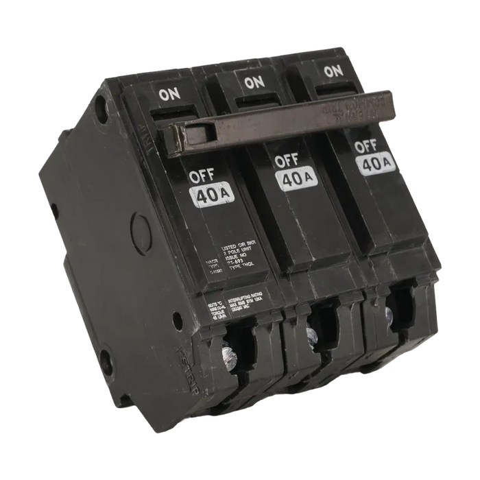 BREAKER EMPOTRABLE HQP 3X40A 40A, 240 VAC, 3 POLOS, (THQL) 1