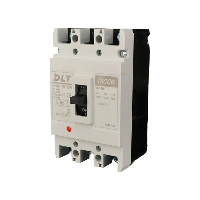 BREAKER INDUSTRIAL 3X100A (125L) 100A, 3 POLOS, FRAME 125L (INCLUYE KIT DE 6 TERMINALES) 1