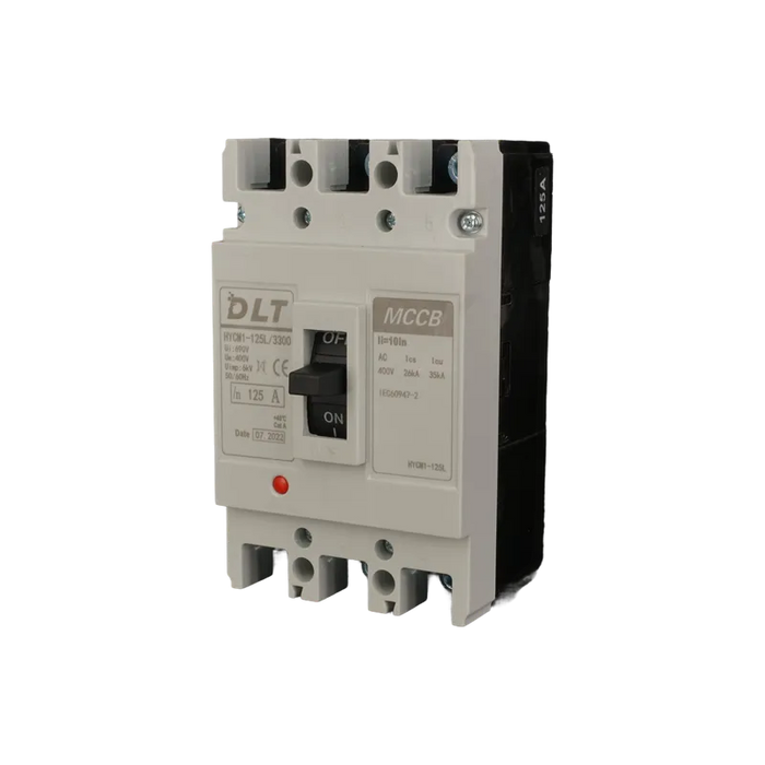 BREAKER INDUSTRIAL 3X125A (125L) 125A, 3 POLOS, FRAME 125L (INCLUYE KIT DE 6 TERMINALES) 1