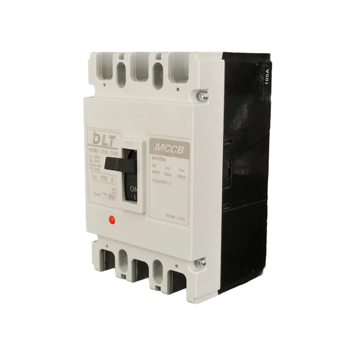 BREAKER INDUSTRIAL 3X100A (250L) 100A, 3 POLOS, FRAME 250L (INCLUYE KIT DE 6 TERMINALES) 1