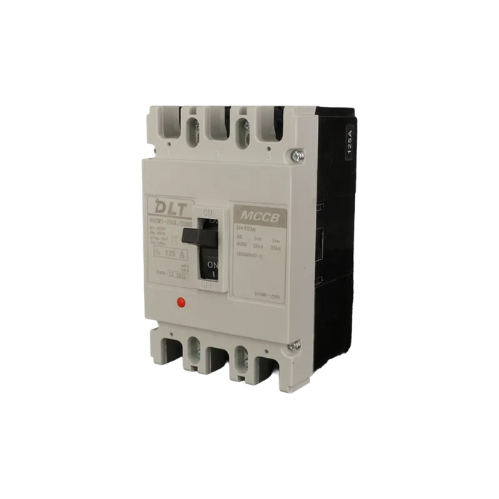 BREAKER INDUSTRIAL 3X125A (250L) 125A, 3 POLOS, FRAME 250L (INCLUYE KIT DE 6 TERMINALES) 1