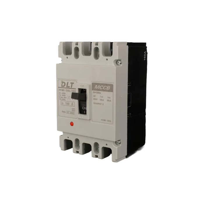 BREAKER INDUSTRIAL 3X160A (250L) 160A, 3 POLOS, FRAME 250L (INCLUYE KIT DE 6 TERMINALES) 1