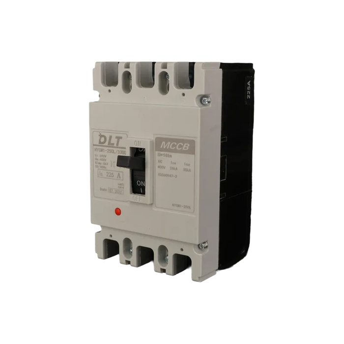 BREAKER INDUSTRIAL 3X225A (250L) 225A, 3 POLOS, FRAME 250L (INCLUYE KIT DE 6 TERMINALES) 1