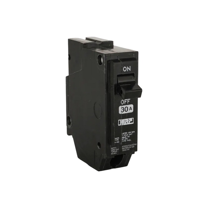 BREAKER SUPERFICIAL HQC 1X30A 30A, 240 VAC, 1 POLO. NO INCLUYE UÑAS 1