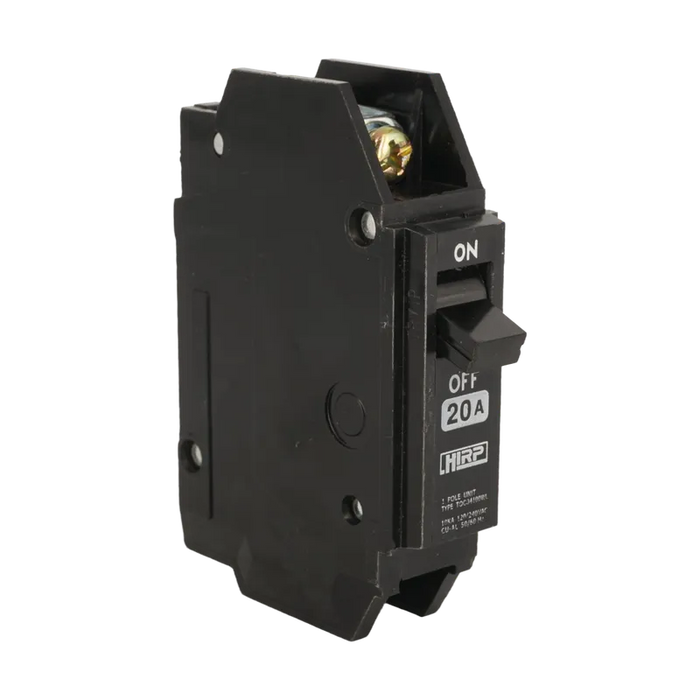 BREAKER SUPERFICIAL HQC 1X20A 20A, 240 VAC, 1 POLO. NO INCLUYE UÑAS 1