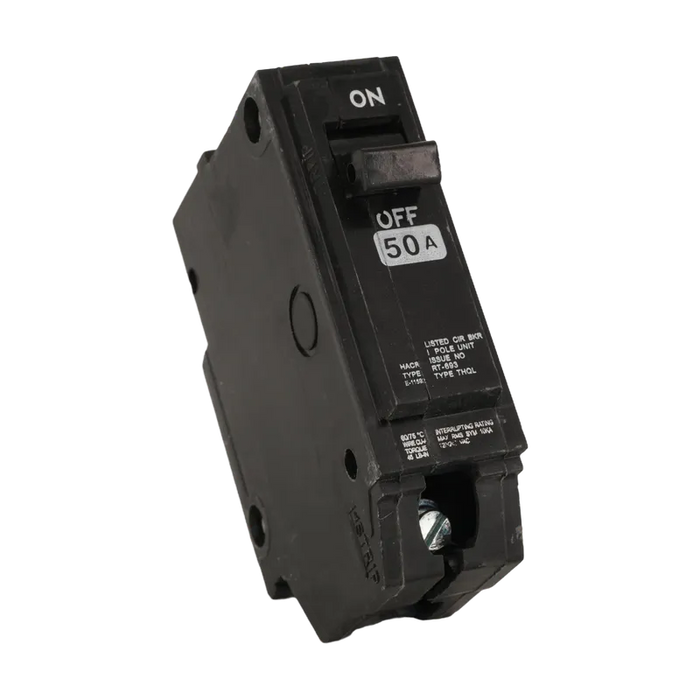 BREAKER EMPOTRABLE HQP 1X50A 50A, 240 VAC, 1 POLO, (THQL) 1