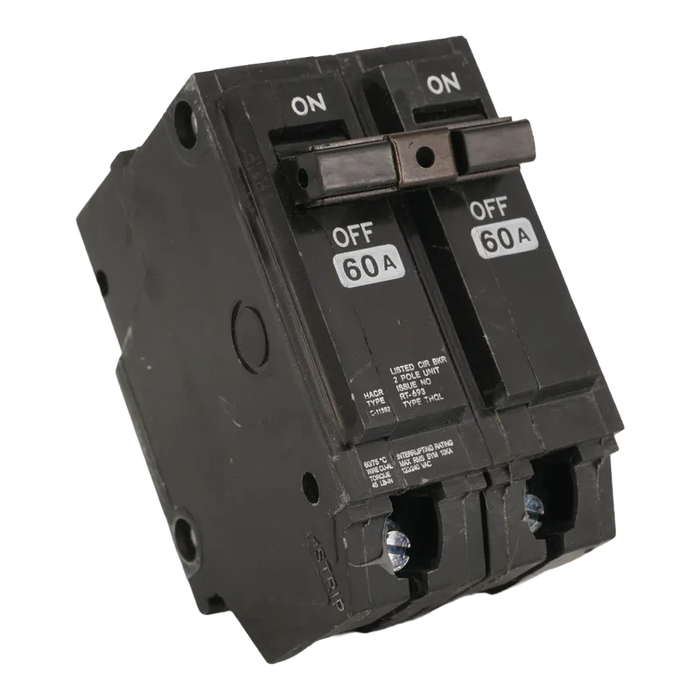 BREAKER EMPOTRABLE HQP 2X60A 60A, 240 VAC, 2 POLOS, (THQL) 1