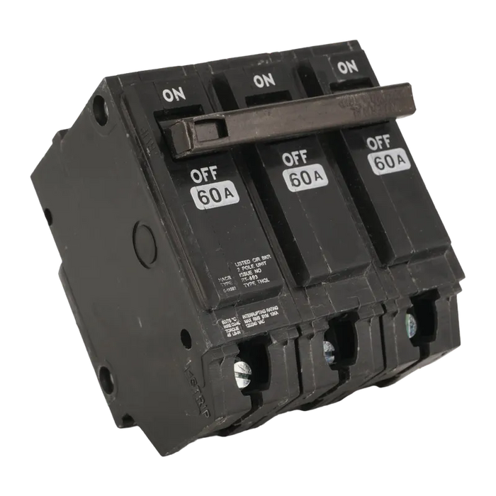BREAKER EMPOTRABLE HQP 3X60A 60A, 240 VAC, 3 POLOS, (THQL) 1
