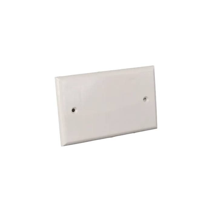TAPA PLASTICA CIEGA BLANCA 1