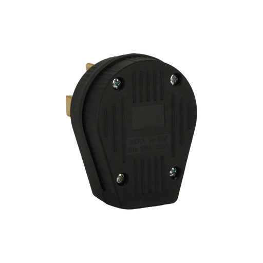 ENCHUFE PLANTA ELECTRICA 3 POLOS, 50A NEMA (L14-50P)  1