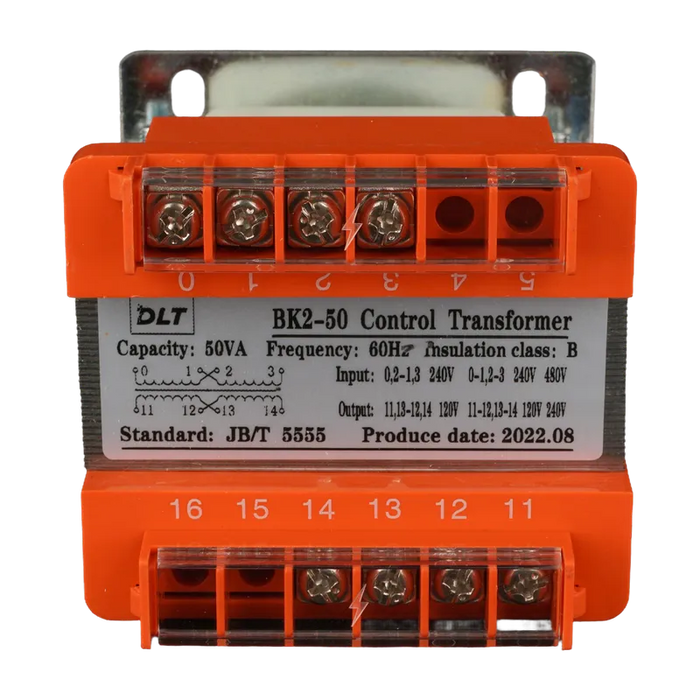 TRANSFORMADOR CONTROL 50 VA 480-240/240-120 VAC (100% COBRE) 1