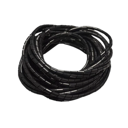 CINTA ESPIRAL SWB-08, 8 MM NEGRA   1