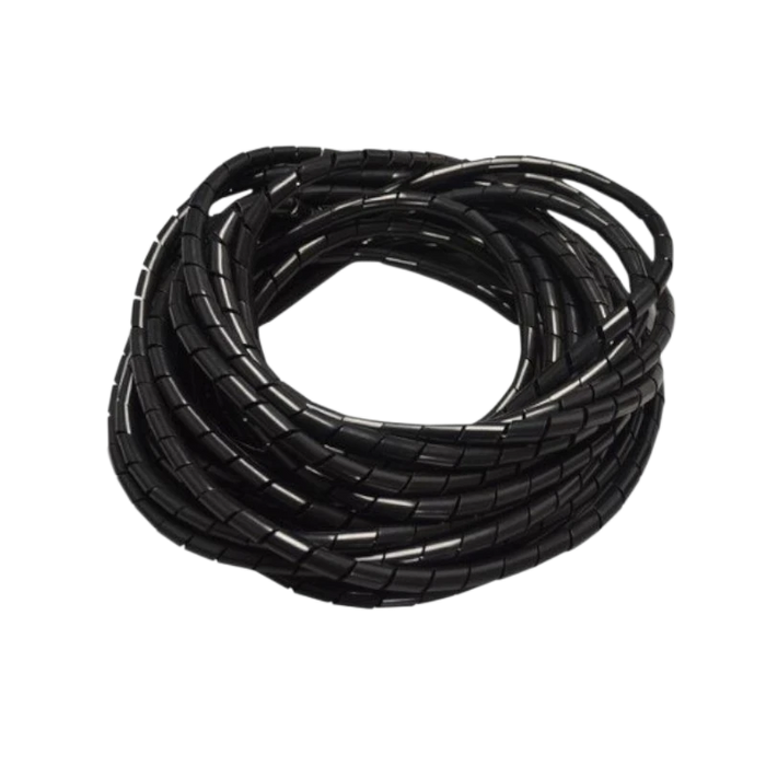 CINTA ESPIRAL SWB-08, 8 MM NEGRA   1