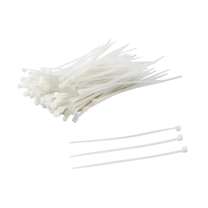 CINTA AMARRE BLANCA 10x700 MM (PAQUETE 100 UND)  1