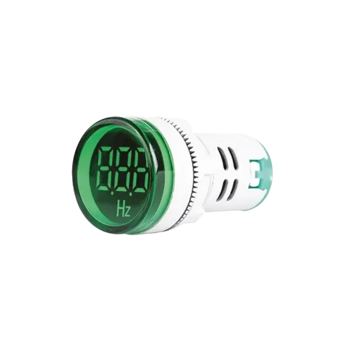 FRECUENCIMETRO LED VERDE 22 MM   1