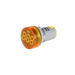 FRECUENCIMETRO LED NARANJA 22 MM   1