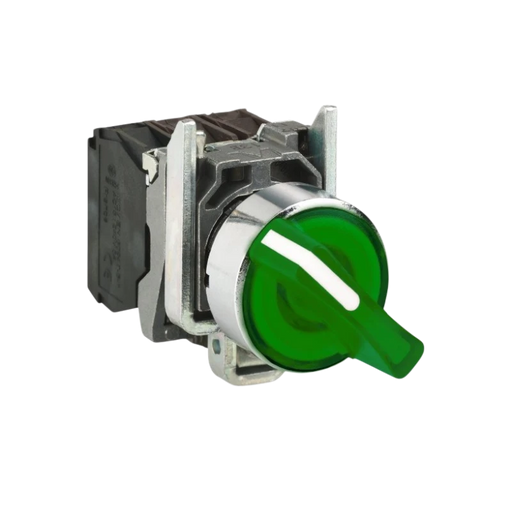 SELECTOR 2 POSICIONES ILUMINADO 220 VAC MODELO XB4-BK123M5  1