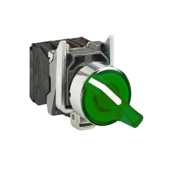 SELECTOR 2 POSICIONES ILUMINADO 220 VAC MODELO XB4-BK123M5  1
