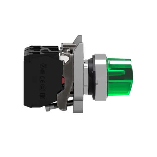 SELECTOR 2 POSICIONES ILUMINADO 220 VAC MODELO XB4-BK123M5  2