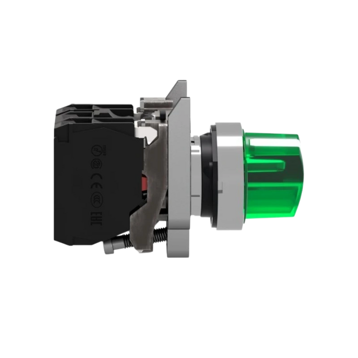 SELECTOR 2 POSICIONES ILUMINADO 220 VAC MODELO XB4-BK123M5  2