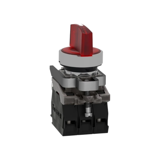 SELECTOR 3 POSICIONES ILUMINADO 220 VAC MODELO XB4-BK133M5  2