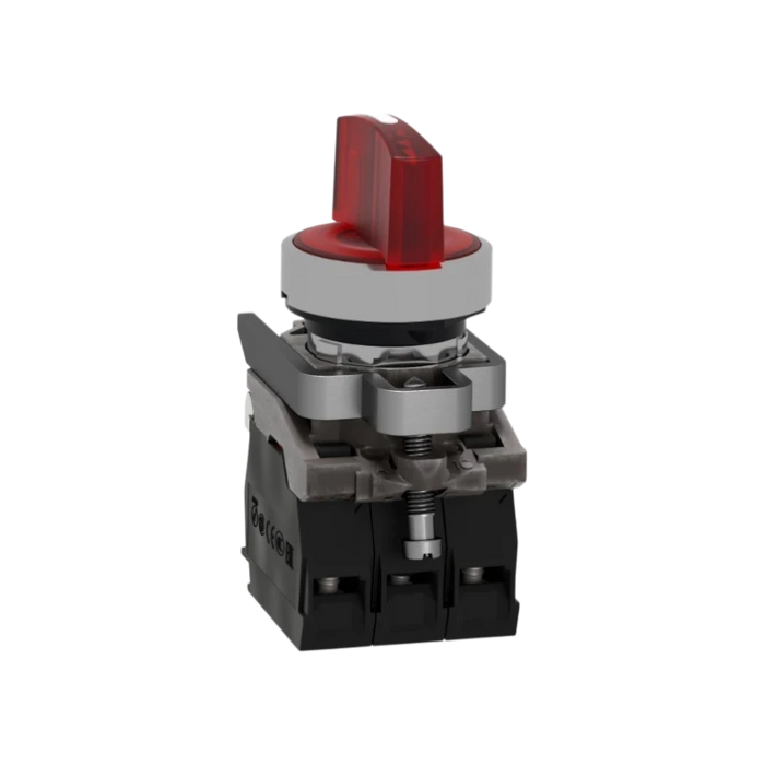 SELECTOR 3 POSICIONES ILUMINADO 220 VAC MODELO XB4-BK133M5  2