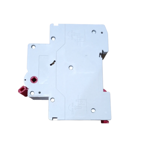 BREAKER TERMOMAGNETICO 1X6A 6A, 1 POLO, CURVA DISPARO TIPO C, RIEL  2