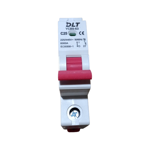 BREAKER TERMOMAGNETICO 1X10A 10A, 1 POLO, CURVA DISPARO TIPO C, RIEL  1