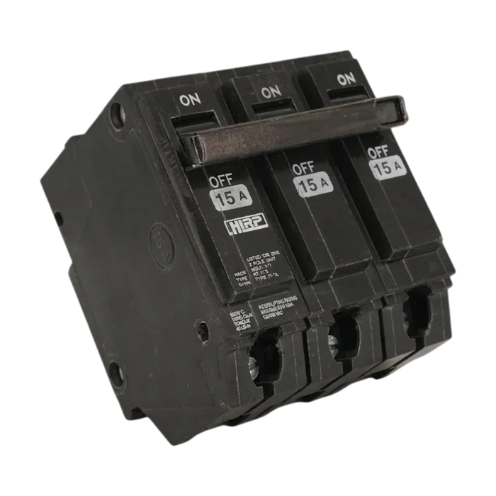 BREAKER EMPOTRABLE HQP 3X15A 15A, 240 VAC, 3 POLOS, (THQL)  1