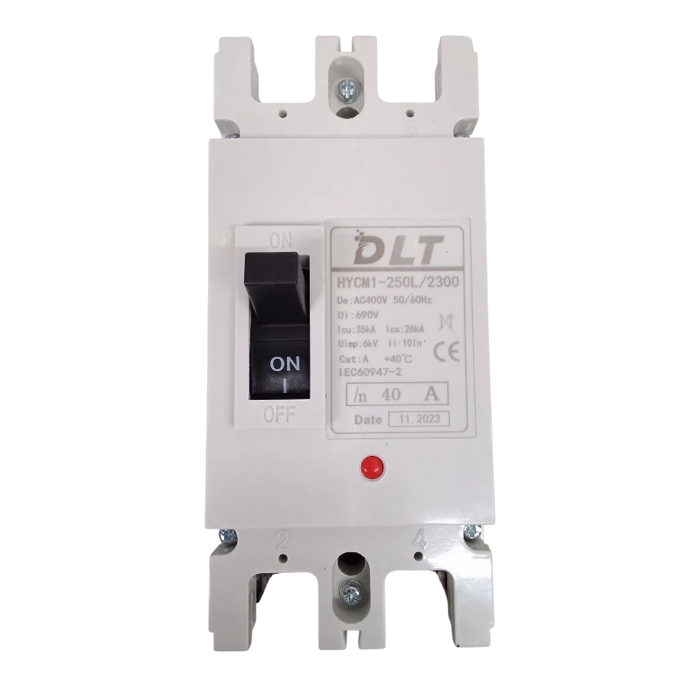 BREAKER INDUSTRIAL 2X80A (250L) 80A, 2 POLOS, FRAME 250L (INCLUYE KIT DE 4 TERMINALES) 1