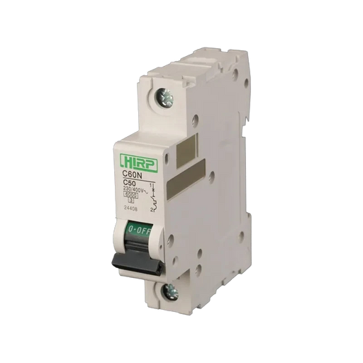 BREAKER TERMOMAGNETICO 1X40A 40A, 1 POLO, CURVA DISPARO TIPO C, RIEL  1