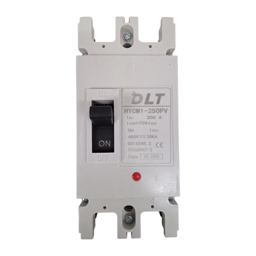BREAKER INDUSTRIAL DC 2X250A (250L) 250A, 2 POLOS, FRAME 250L (INCLUYE KIT DE 4 TERMINALES) 2