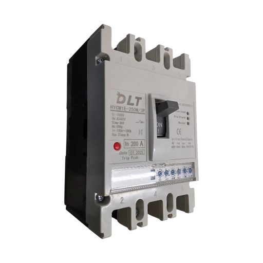 BREAKER INDUSTRIAL AJUSTABLE 3X100A 100A, 3 POLOS, 0.8 In -1 In (INCLUYE KIT DE 6 TERMINALES) 2