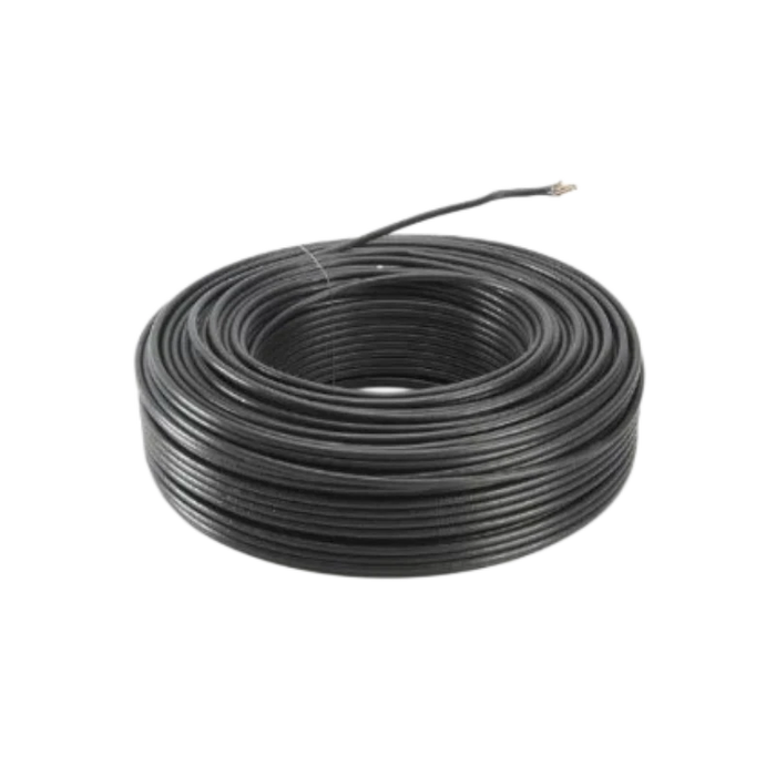 CABLE AUTOMOTRIZ 10AWG NEGRO 105ºC, 100% COBRE  1