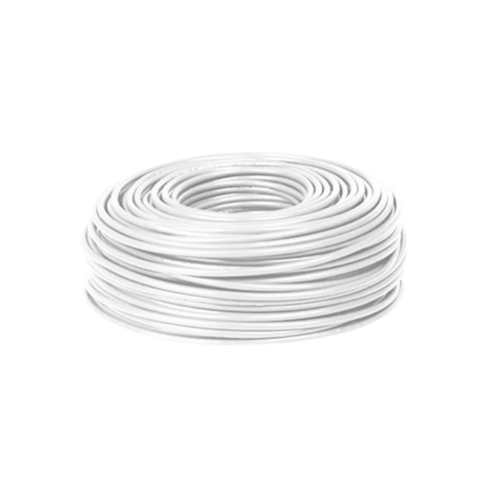 CABLE AUTOMOTRIZ 8AWG BLANCO 105ºC, 100% COBRE  1