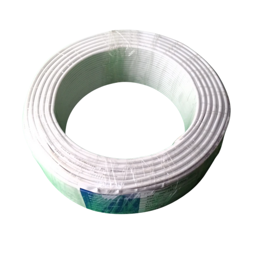 CABLE CONTROL 0,75 MM² (20 AWG) BLANCO FLEXIBLE, 100% COBRE  1