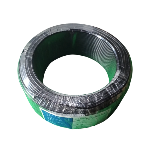 CABLE CONTROL 1 MM² (18 AWG) NEGRO FLEXIBLE, 100% COBRE  1