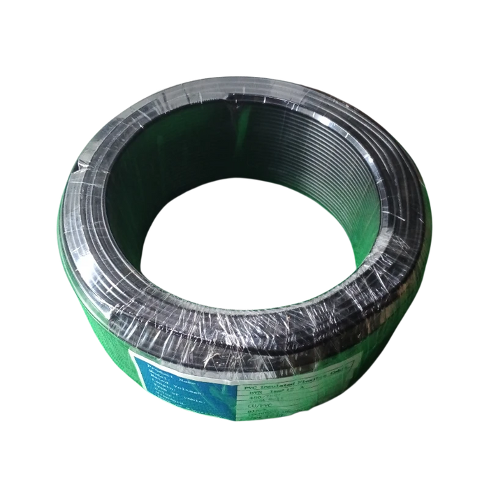 CABLE CONTROL 1 MM² (18 AWG) NEGRO FLEXIBLE, 100% COBRE  1