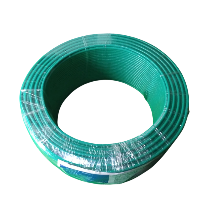CABLE CONTROL 1 MM² (18 AWG) VERDE FLEXIBLE, 100% COBRE  1