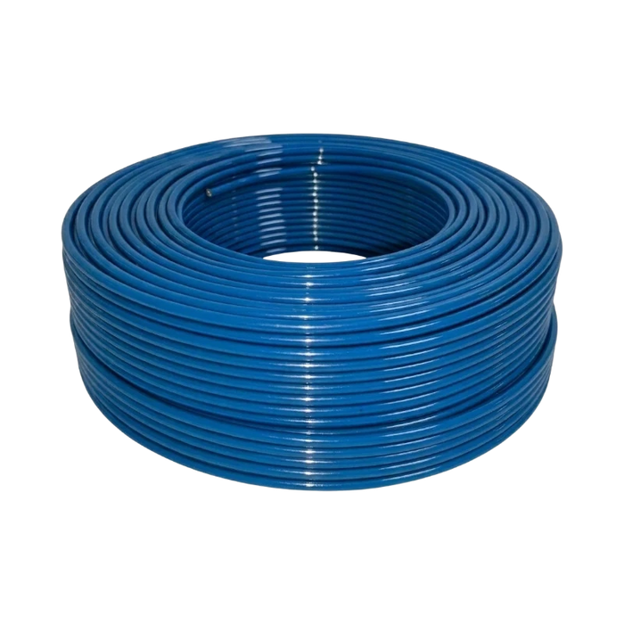 CABLE TW,THW,THHN 6AWG AZUL (METRO) 100% COBRE  1
