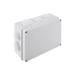 CAJA PLASTICA PASO 20CM X 20CM X 8CM INTEMPERIE (IP65) MODELO APRON INCLUYE TAPA Y TORNILLOS 1