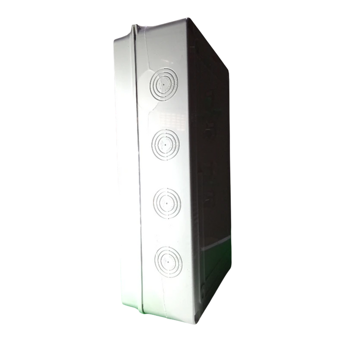 CAJA PLASTICA RIEL DIN 18 CIRCUITOS INTEMPERIE, IP66  2