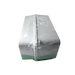 CAJA PLASTICA RIEL DIN 2 CIRCUITOS 5CM X 11CM X 9CM INTEMPERIE IP65  1
