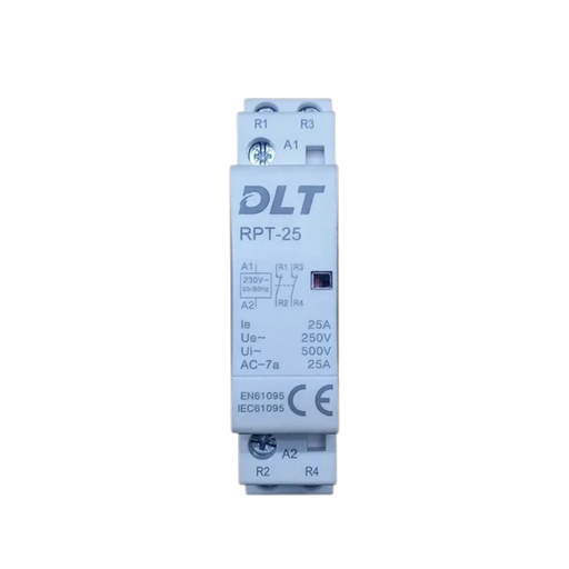 CONTACTOR MODULAR 25A, 2 POLOS(2NC) 220V 60 HZ  2