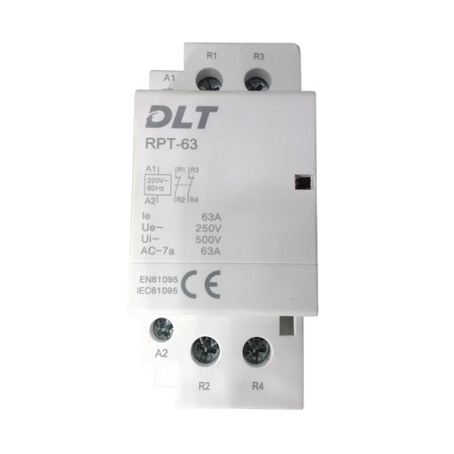 CONTACTOR MODULAR 63A 2 POLOS(2NC) 220V 60 HZ  1