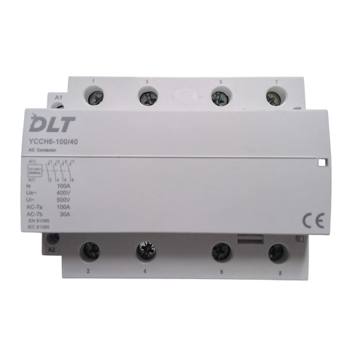 CONTACTOR MODULAR 100A 4 POLOS(4NC) 220V 60 HZ  1