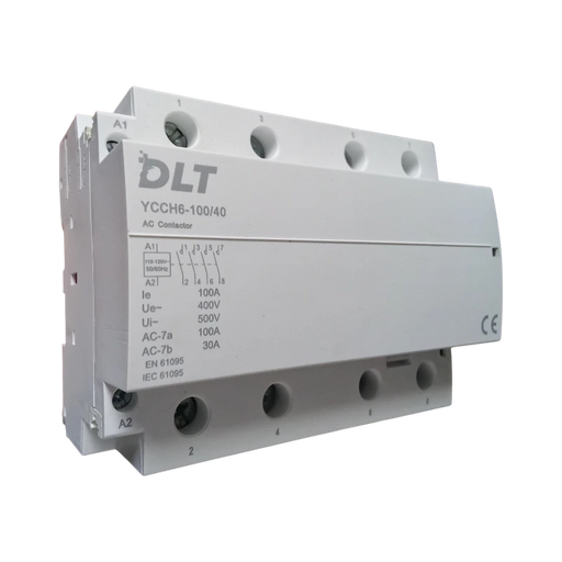 CONTACTOR MODULAR 100A 4 POLOS(4NC) 220V 60 HZ  2