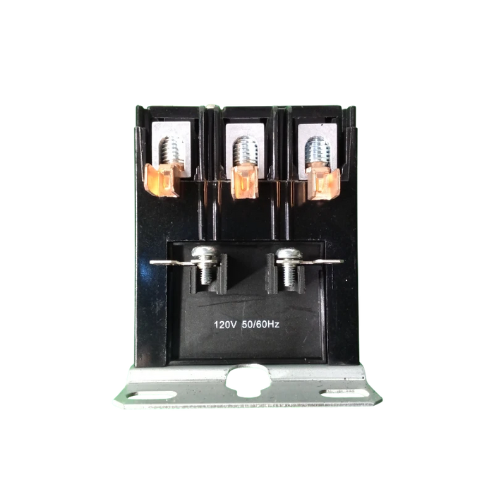 CONTACTOR (HVAC), 3 POLOS, 40A, 120 VAC   2