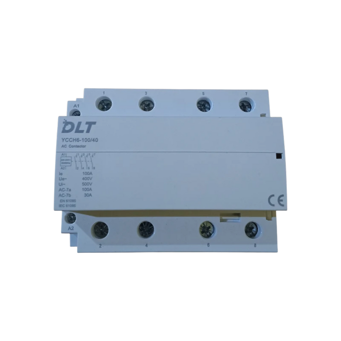 CONTACTOR MODULAR 100A 4 POLOS(4NO) 120V 60 HZ  2