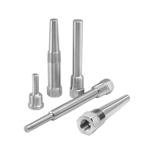TERMOPOZO 6" ACERO INOX ROSCA 1/2" ROSCAS MACHO-HEMBRA 1/2" NPT, MATERIAL INMERSION ACERO INOXIDABLE 1